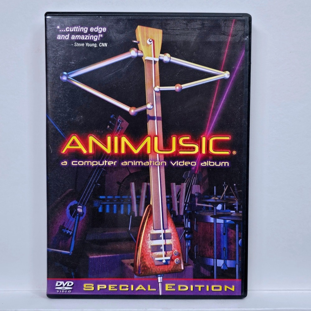 Animusic‎ Special Edition DVD Computer Animation Video Album 2004 Pipe Dream